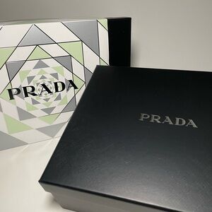 New, PRADA , boxes (one)